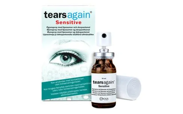 Tearsagain Sensitive Øjenspray - 10 Ml