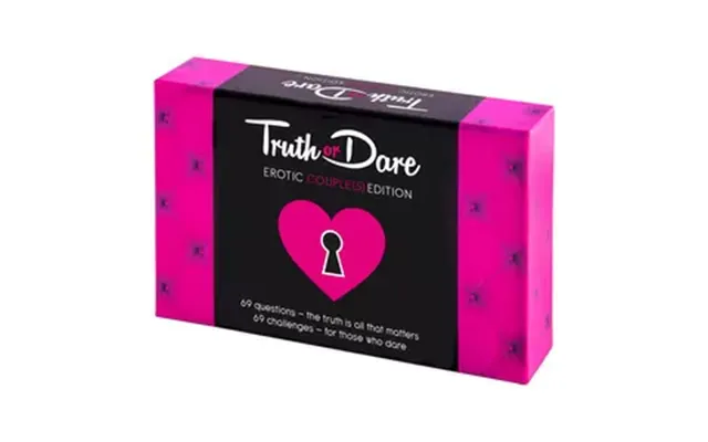 Tease & Please Erotic Game - Truth Or Dare Couples Edition