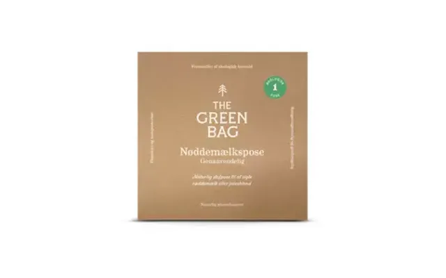The Green Bag Nøddemælkspose - 1 Stk
