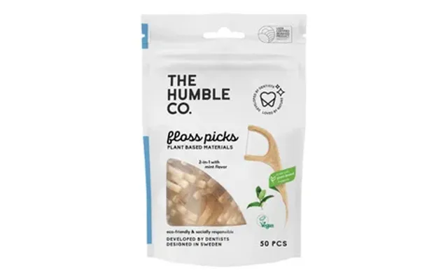 The Humble Co. Dental Floss Picks - 50 Stk.