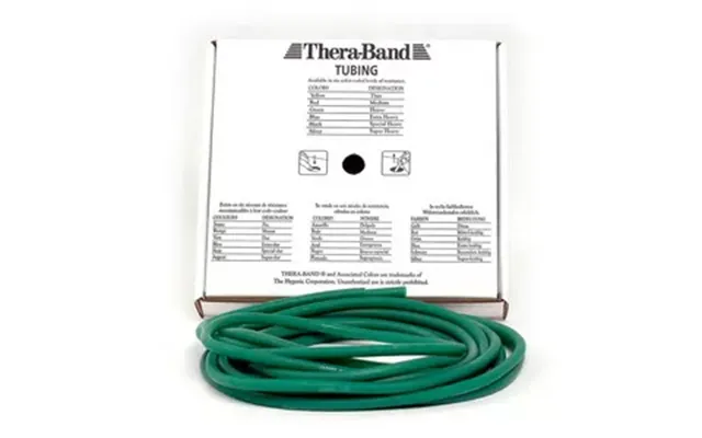 Theraband Rund Elastik 7,5m - Grøn