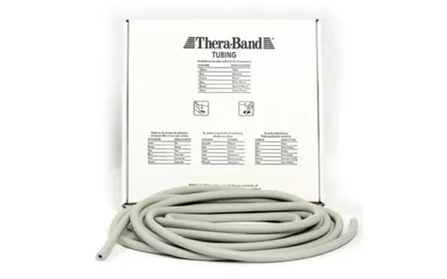 Theraband Rund Elastik 7,5m - Sølv
