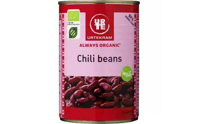 Urtekram Chili Beans Dåse Ø - 400 G