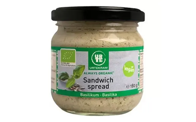 Urtekram Sandwich Spread Basilikum Ø - 180 G.