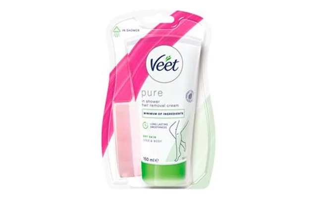 Veet Pure In-shower Hair Removal Cream Dry Skin - 150 Ml.