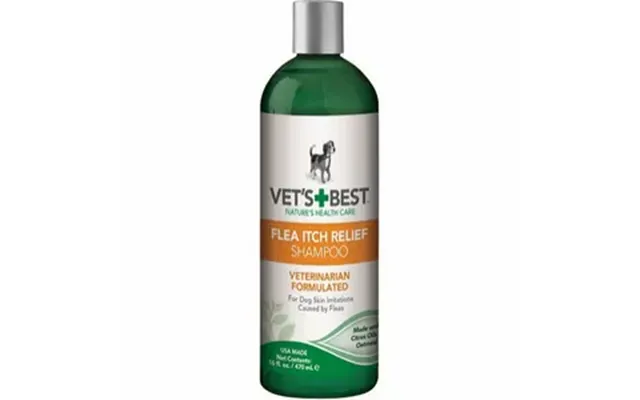 Vets Best Flåt Kløe Lindring Shampoo - 470 Ml
