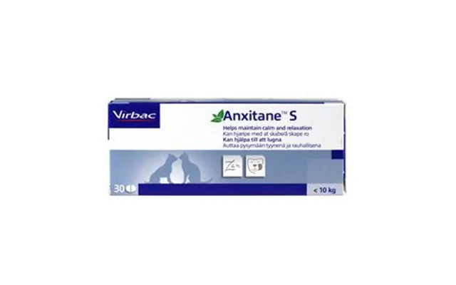Virbac Anxitane S Tabletter Til Hund Og Kat - 30 Stk