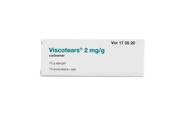 Viscotears 2care4 2 Mg G Øjengel - 10 G.