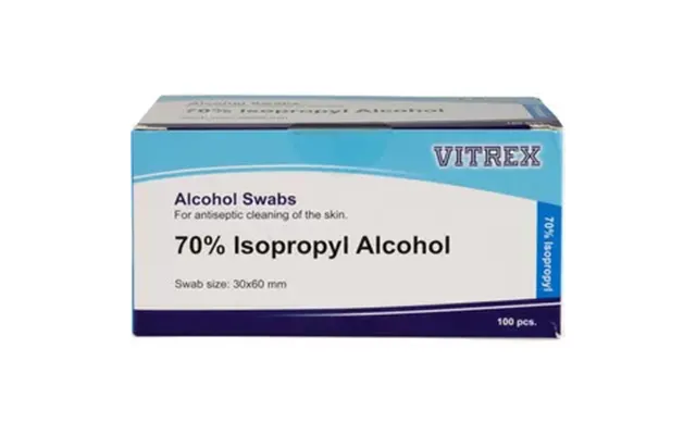 Vitrex Desinfektionsserviet 6x3 Cm - 100 Stk.