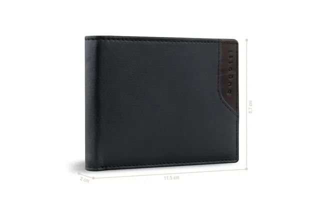 Bugatti Wallet Corso Deluxe Black
