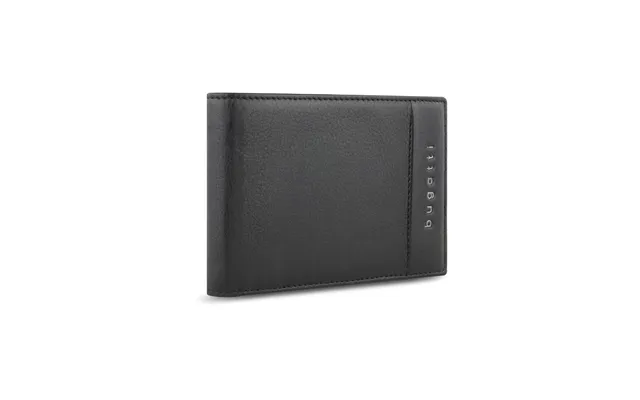 Bugatti Wallet M Flap Nome Black