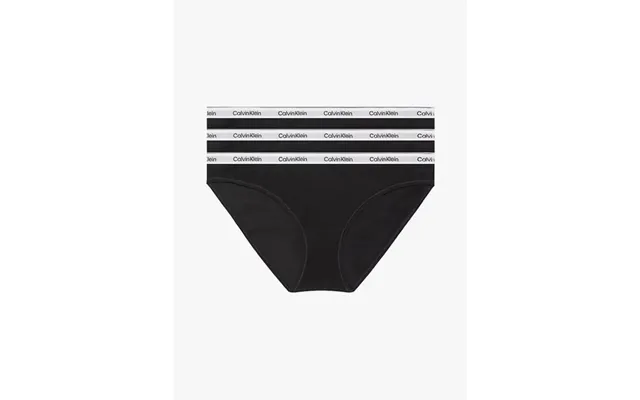 Calvin Klein Women 3-pack Bikini Qd5207e Black