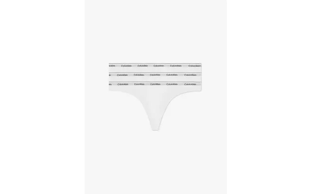 Calvin Klein Women 3-pack Thong Qd5209e White White White-3x-large