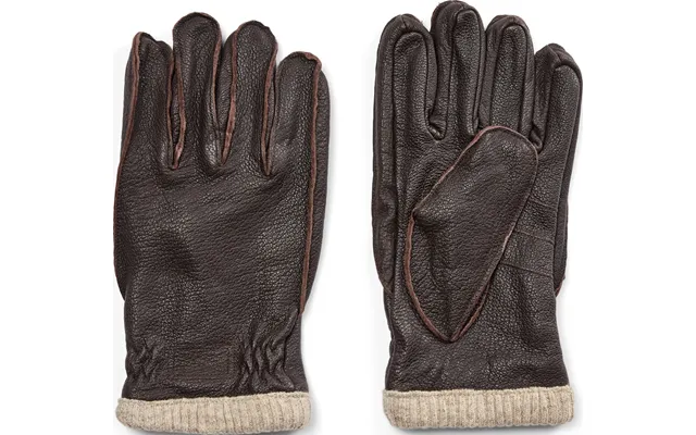 Connextion Læder Handsker Brun-3x-large
