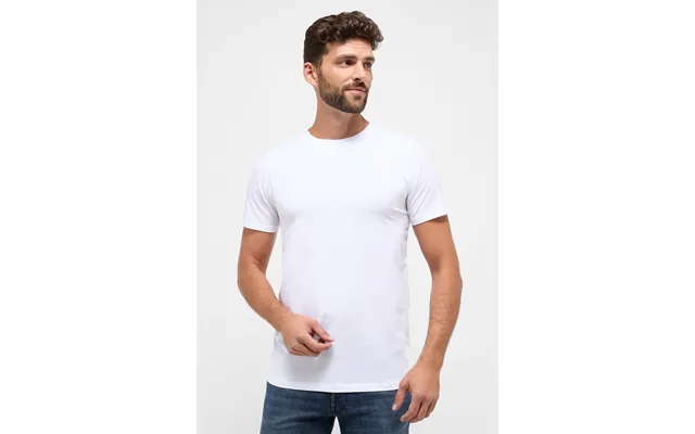 Eterna T-shirt O-hals Toni 810-00 Hvid-medium