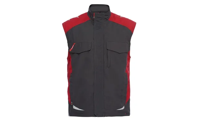 Fe-engel Galaxy Servicevest - Antrazitgrå Tomato Red