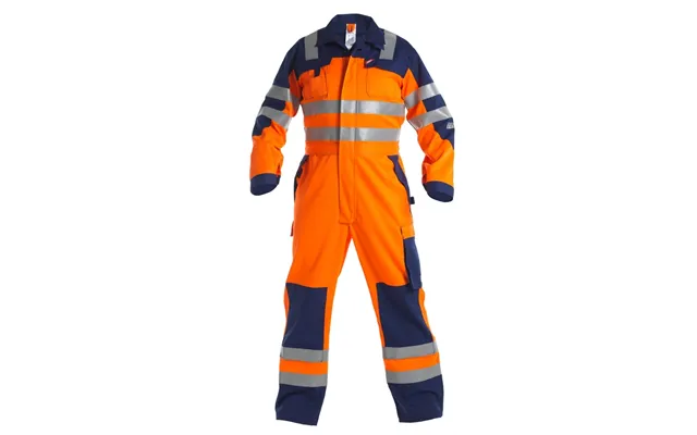 Fe-engel Safety Kedeldragt En 20471 - Orange Marine-xl
