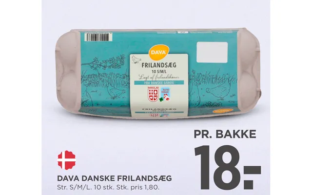 Dava Danske Frilandsæg product image