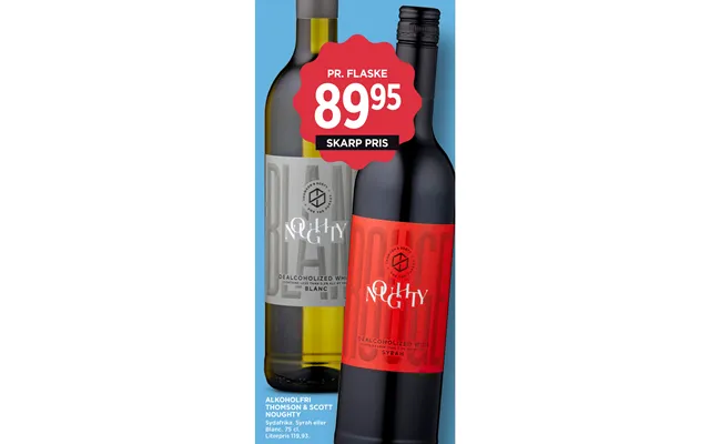 Alkoholfri Thomson & Scott Noughty product image
