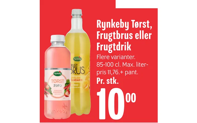 Dilutables thirst, frugtbrus or fruit drink product image