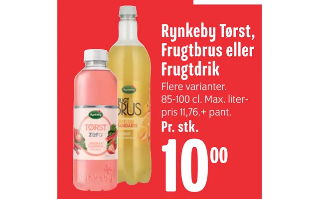 Rynkeby Tørst, Frugtbrus Eller Frugtdrik product image
