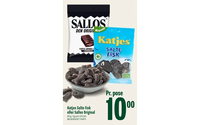 Katjes Salte Fisk Eller Sallos Original product image