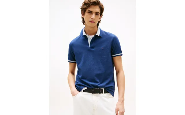 Contrast Collar Block Reg Polo
