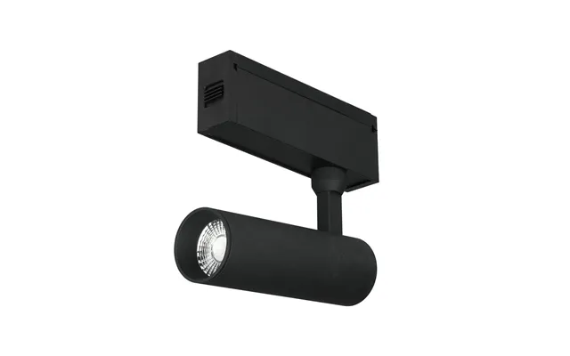 15w Led Spotlight - 4000k, Magnetisk, Sort, Ip20, 24v