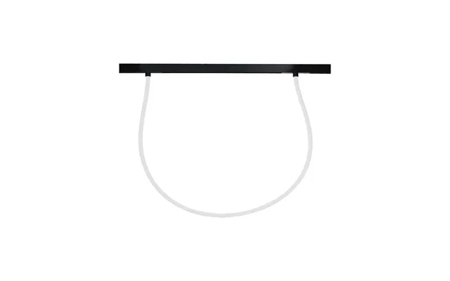 23w Magnetisk Skinnespot - Led, Fleksibel Tube, 4500k, Sort Hus