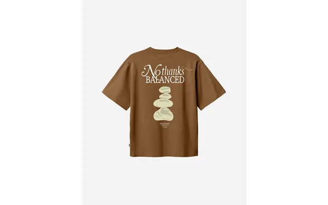 Baine Balance Tee - Dark Brown