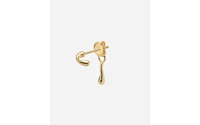 Havfruen Stud - Goldplated Silver