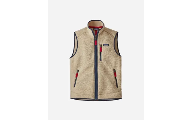 M's Retro Pile Vest - Khaki