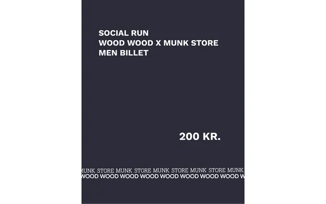 Wood Wood X Munk Store Men