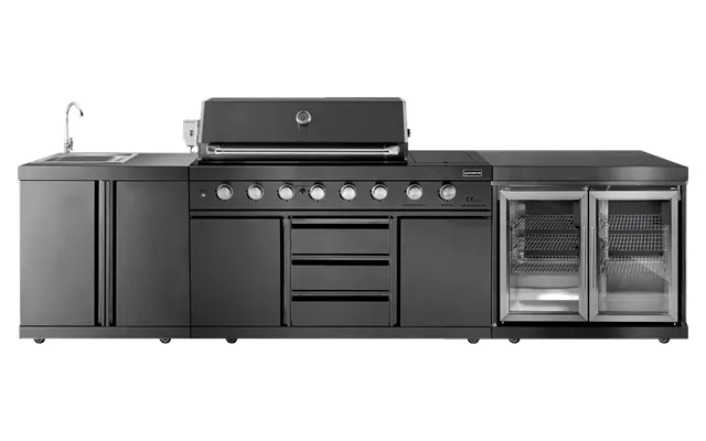 Black Collection - Fritstående Udekøkken