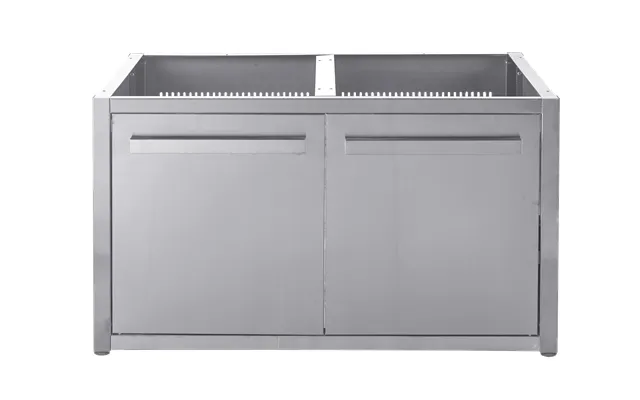 Nordic Line Basismodul Med Dør 120 Cm 2 Moduler Rustfrit
