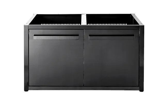 Nordic Line Basismodul Med Dør 120 Cm 2 Moduler Sort