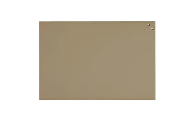60 X 80 Cm. Beige Magnetisk Glastavle