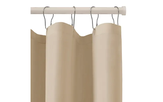 Hvid Fjederstang Til Badeforhæng - 125-220 Cm