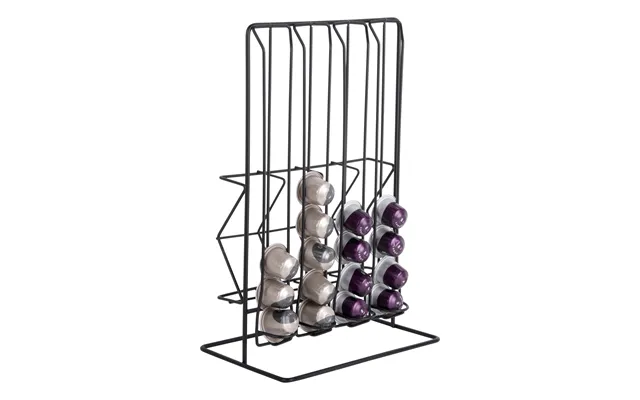 Kapsel Holder - Sort Metal