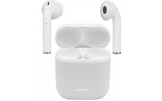 Essentials True Wireless Stereo Semi-in-ear Øretelefoner, Mat Hvid - Høretelefon