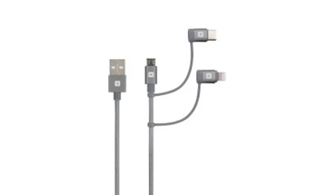 Skross 3in1 Cable - 120 Cm