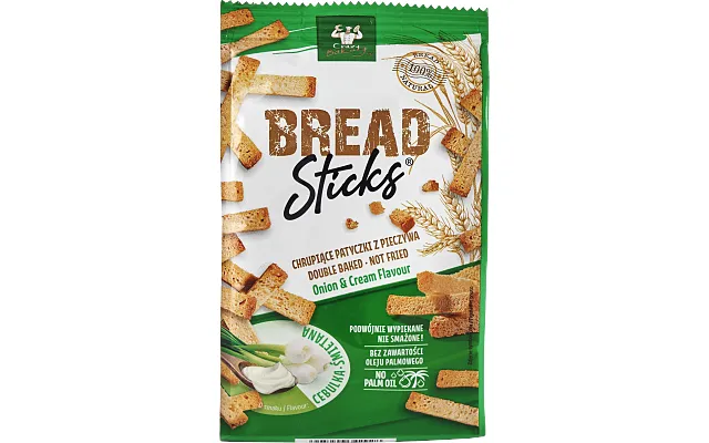 Br.stænger Løg Crazy Bakery product image