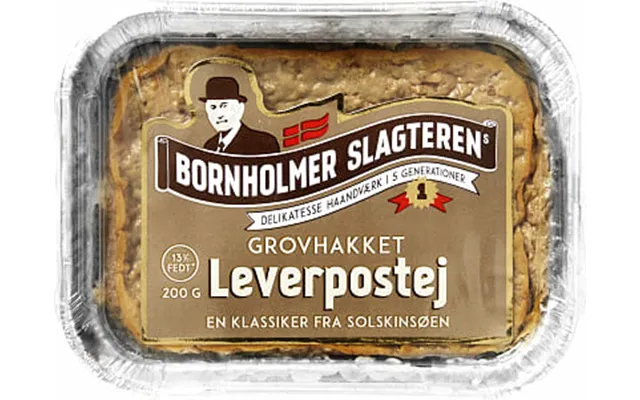 Grovhak. Leverpostej Bornholm Butcher product image