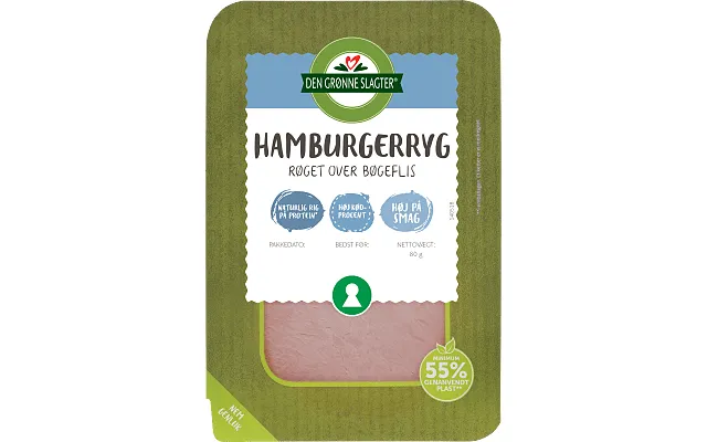 Hamburgerryg Den Grønne Slagter product image