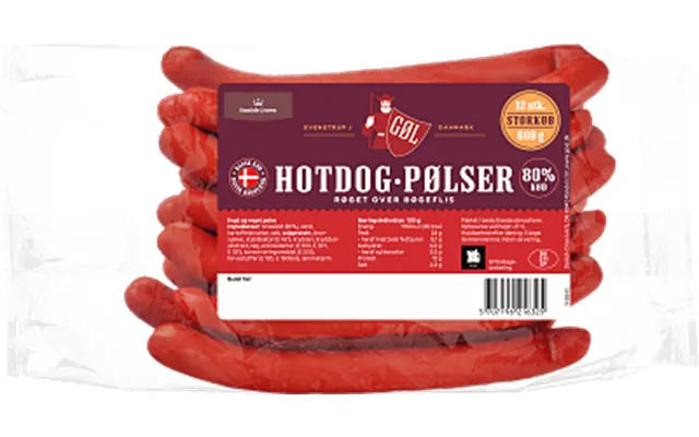 Hot Dog Sausages Gøl product image