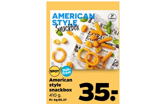 American Style Snackbox product image