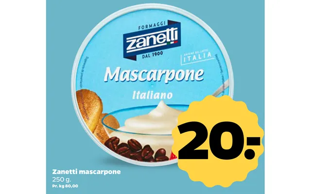Zanetti mascarpone product image