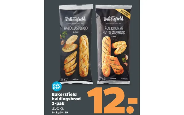 Bakersfield Hvidløgsbrød product image