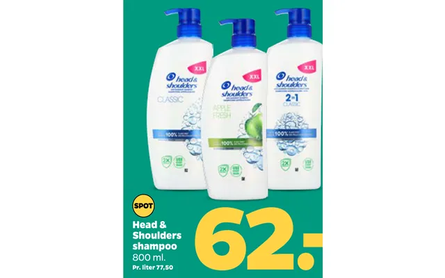 Head & shoulders shampoo product image