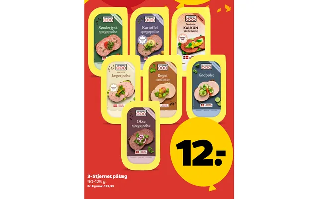 3-Stjernet cold cuts product image